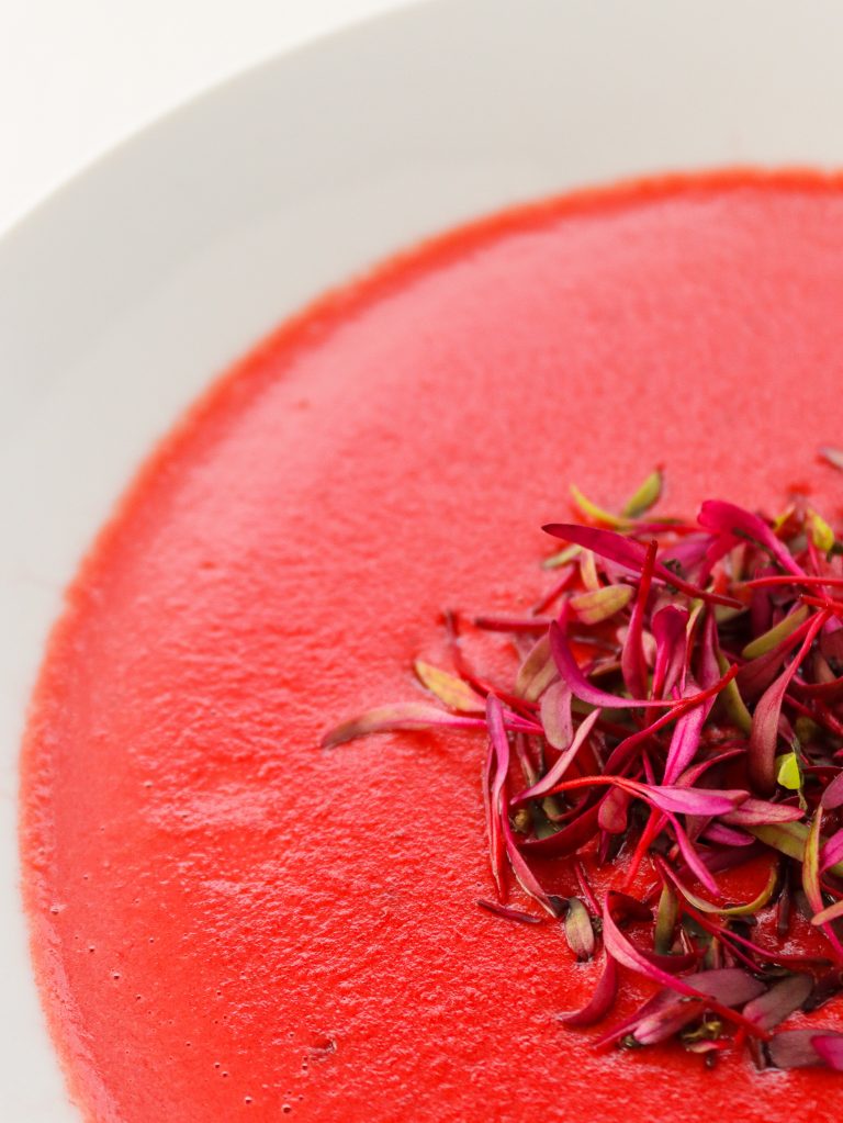 Creme de Beterraba e Coco – uma sopa que lhe vai fortalecer o sangue e o sistema imunitário!